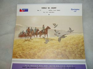 Remington Calendar, 1976 Bicentennial Complete, 12 Pictures
