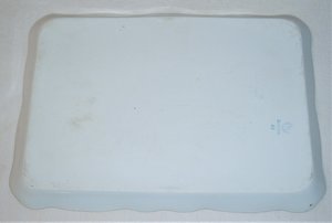 PMF Tray and Covered Dish, Violets