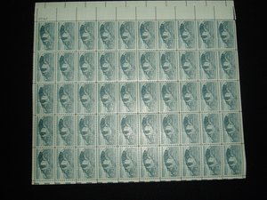 Mint 4c Stamp Sheet, Homestead Act, Scott Catalog #1198 x 50 Stamps