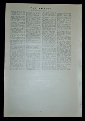 Map Page, California, 1932, Large 13.5" by 19.75" 2 Full Pages