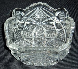 Ornate Faceted Berry Bowls, Set of 5