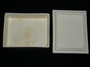 Trinket Jewelry Box, Lancaster & Sons, England, Hunting Scene