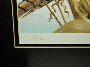 Signed/Numbered Print, The Survivor, John Spah