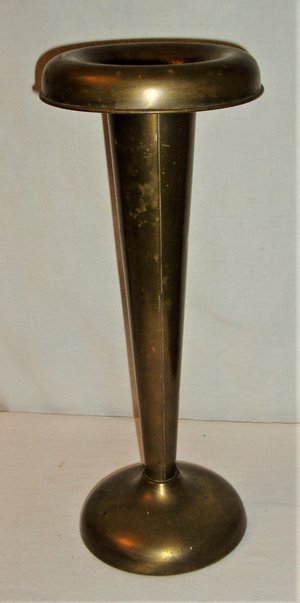 Brass  Trumpet Vase, Arts and Crafts, Art Deco