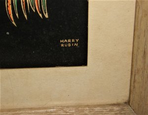 Harry Rubin Framed Print, Crested Parrots