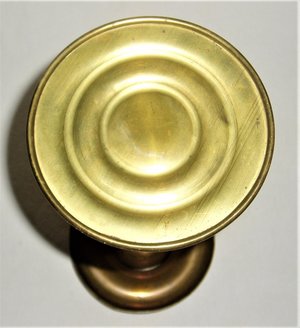 Brass  Trumpet Vase, Arts and Crafts, Art Deco