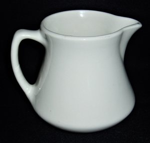 Buffalo Pottery Pitcher, L12, Veterans Administration