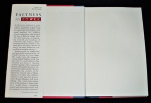 First Edition Book, Partners in Power -The Clintons and Their America