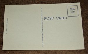 Vintage Postcard, Cartoon 1940's Humor, Outhouse, 2nd Card Ships Free