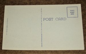 Vintage Postcard, Cartoon 1940's Humor, Camper, 2nd Card Ships Free