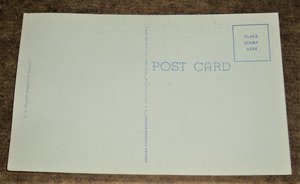Vintage Postcard "I Like It Here", Cartoon 1940's Humor, Outhouse, 2nd Card Ships Free