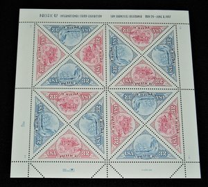 Commemorative Postage Stamps, Pacific '97 Scott Catalog #3130-31 x 16 Stamps