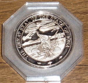 Bronze Medal, Terrace Hill Preservation, 1972