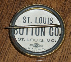 Political Pinback, Assassinated President McKinley, Genuine Original