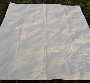 Vintage Quilt Handsewn Handstitched, Bow Tie Variation