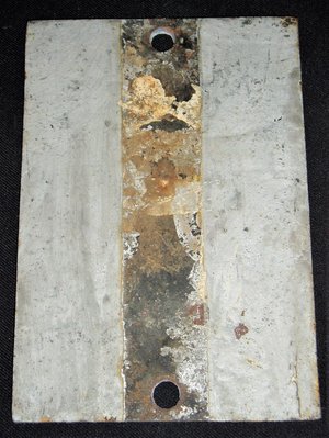 Industrial Plate Steel House/Sign Number #7