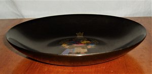 Couroc Hummingbird Kachina Bowl, Hand Inlay