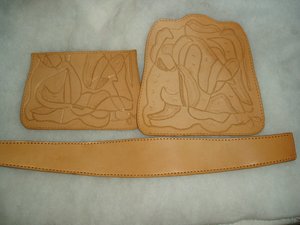 Wholesale Box 3, Tooled Leather Purse Supplies for 3 Purses