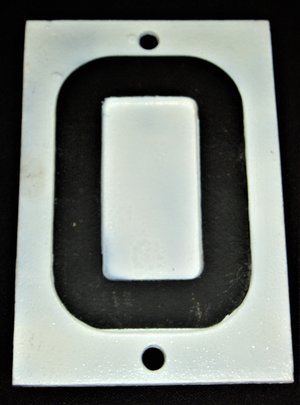 Industrial Plate Steel House/Sign Number #0