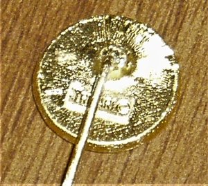 Trifari Sand Dollar Stickpin