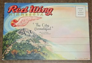 Red Wing Minnesota Souvenir Pack, Add'l Cards Ship Free