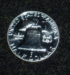 1962 Franklin Half Dollar Proof, 90% Silver, Free USA Shipping