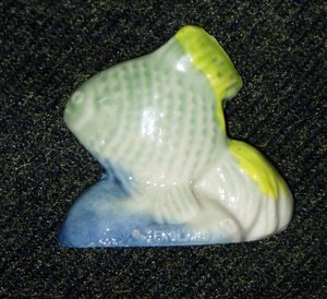 Wade Pottery Whimsy, Fantail Goldfish, 1970s