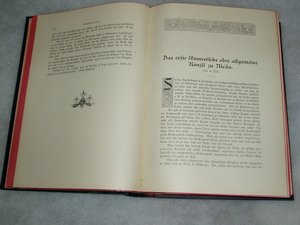 Antique 1915 Book, German Language, History of Christian Church, Mint Condition