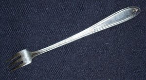 Seafood/Cocktail Fork, Isabella Silver Plate Co.