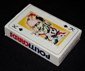 PolitiCards 1971, Humorous Playing Cards with Cartoon Political Figures