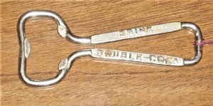 Bottle Opener "Drink Double Cola" Church Key