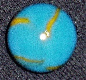 Vintage Peltier Cub Scout Marble, Large .847"