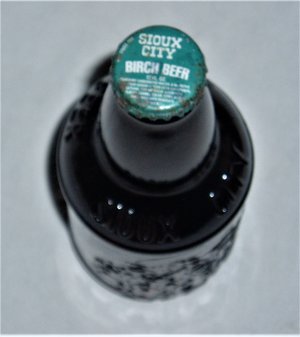 Vintage Bottle, Birch Beer, Sioux City Iowa