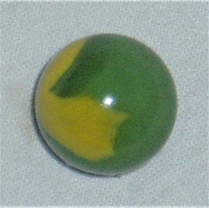Peltier Peerless Patch Vintage Marble, .710" Green Yellow