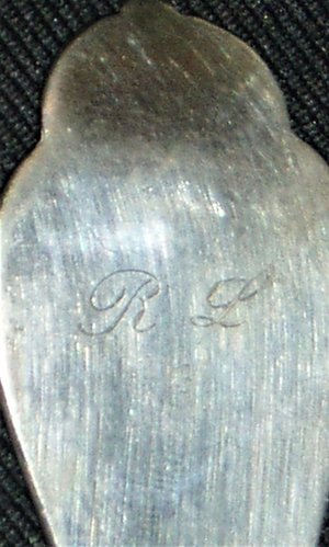 Vintage Atla Danish Silverplate Serving Spoon