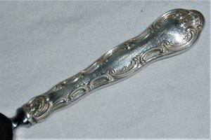 Vintage Sterling Wedding Cake Server Knife
