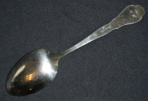 Vintage Atla Danish Silverplate Serving Spoon