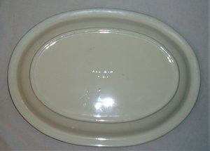 Red Wing Oval Serving Platter, Charstone Bleu 14"