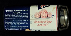 Vintage Tin Popeye Popcorn, Movie TV Prop
