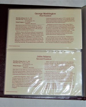 Gold Stamps, First Day Covers, Scott Catalog #2216-2219