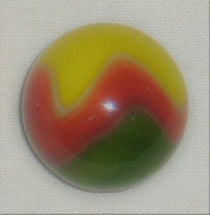 Vitro Agate Marble, 4-Color Parrot Shooter