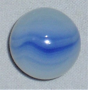 Akro Agate Marble, Oxblood Patch, 3/4"