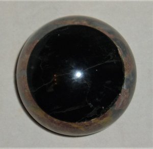 Large 3.25" Layered Marble Decorator Sphere
