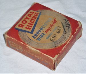Royal Electric Annunciator (Doorbell) Wire, New Old Stock
