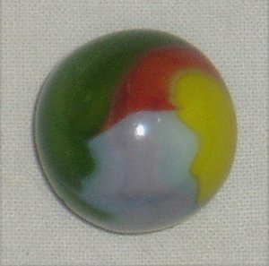 Vitro Agate Marble, 4-Color Parrot Shooter