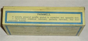 Vintage Tin, Paramels Paraffin Tablets