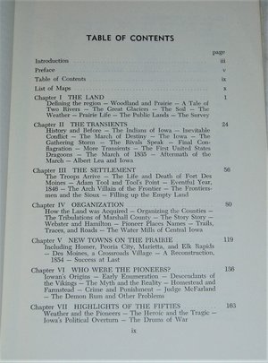 History of the Pioneer Era on the Iowa Prairies, Julian E. McFarland, Softcover Book