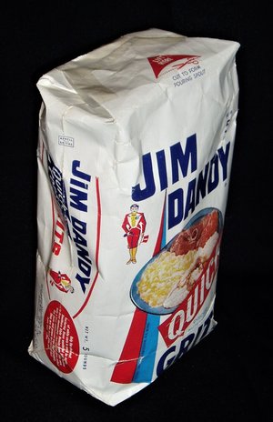 Jim Dandy Quick Grits, New Old Stock, Movie TV Prop