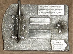 Belt Buckle, Farmfest 82, Lake Crystal MN