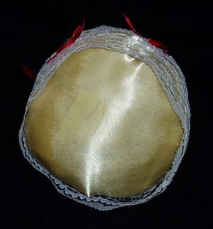 Ceramic Half Doll Pin Cushion, Vintage